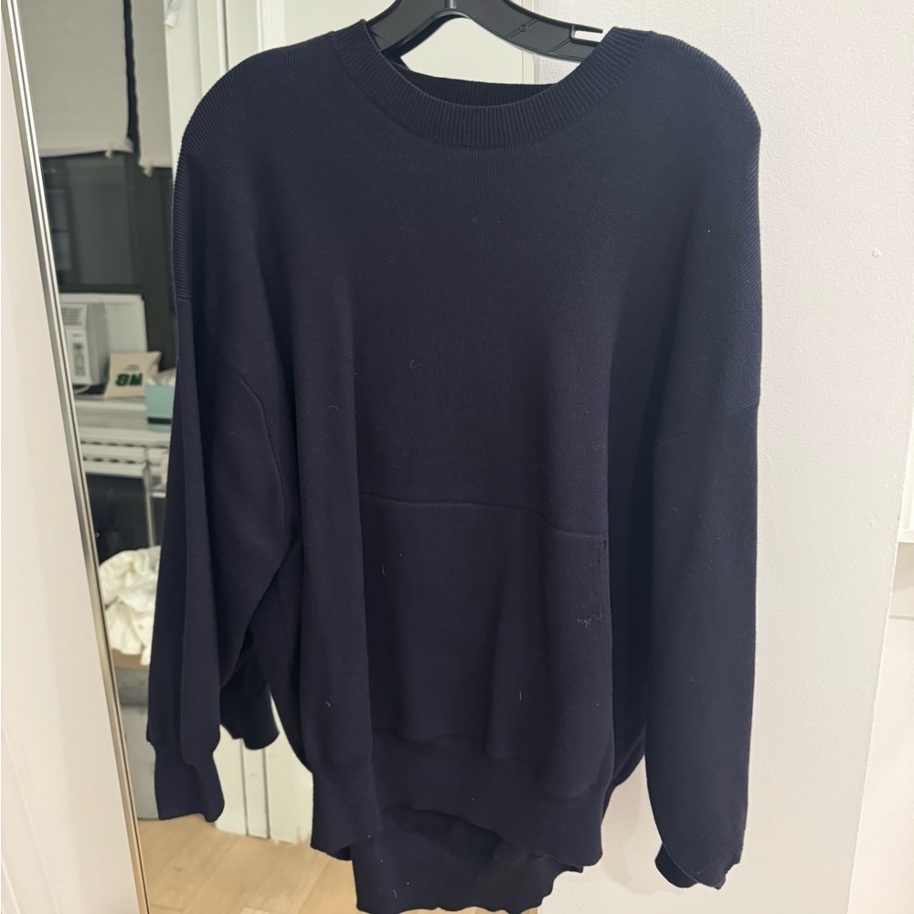 Zara Oversized Knit Crewneck